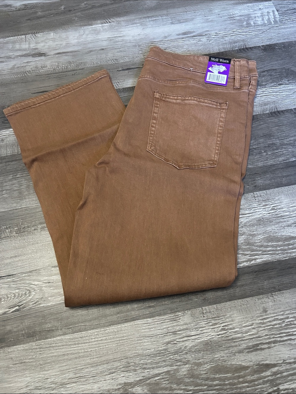 Well Worn Women's Rust Brown Bootcut